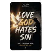 # 4   God liefhebben zonde haten Magneet (Verticaal)