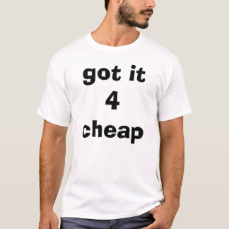 4 goedkoop t-shirt