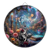#4 Gotische pret Dartbord (Voorkant)
