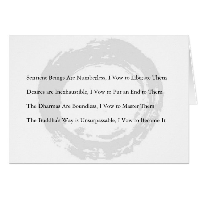 4 grote geloften (Voorkant Horizontaal)