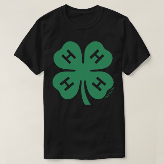 4-H Clover-Logo ticker T-shirt (Design voorkant)