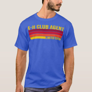 4 H Club Agent T-shirt