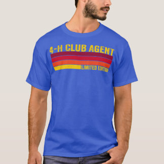 4 H Club Agent T-shirt