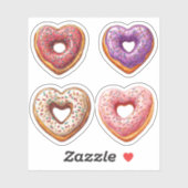4 Hartdonuts Sticker (Vel)