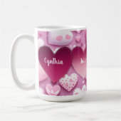 4 Harten Familienamen Koffiemok (Links)