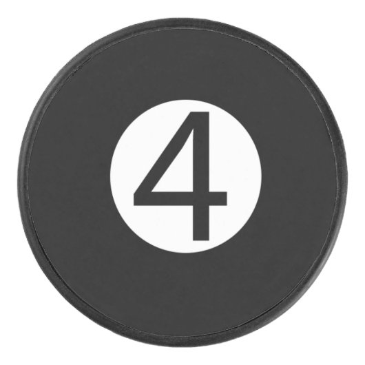 4 Hockey Puck (Voorkant)