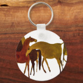 4-HORSES SLEUTELHANGER (Voorkant)