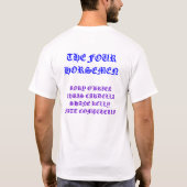 4 Horssperma T-shirt (Achterkant)
