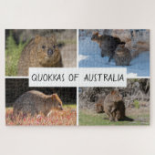 4-in-1 Quokka van Australië Dier, 1014 stuks Legpuzzel (Horizontaal)