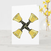 4-in-hand - Greetings-kaart Kaart (Gele Bloem)