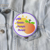 4-inch Button met LWML FL-GA-logo (In situ)