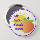 4-inch Button met LWML FL-GA-logo (Voorkant /achterkant)