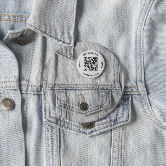 4 Inch Ronde Knop Custom Button 4,0 Cm (In situ)