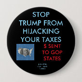 4 inch round Button (Voorkant)