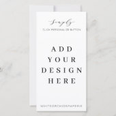 4-inch x8-menu Programma afdrukken (Achterkant)