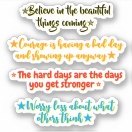 4 Inspirational Quotes for Middle Schoolers | Sticker