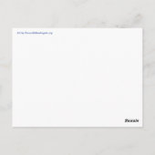 4 Inspirerend liefdesharten Aangepaste Art-Briefka Briefkaart (Achterkant)