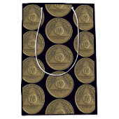 4 Jaar AA Jubileummunt Medium Cadeauzakje (Voorkant)