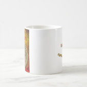 4 jaar CUSTOM NAME AA Coin Glitter Koffiemok (Center)