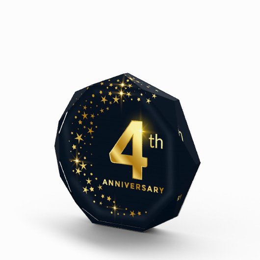 4 jaar Jubileum fotoblok (Rechts)