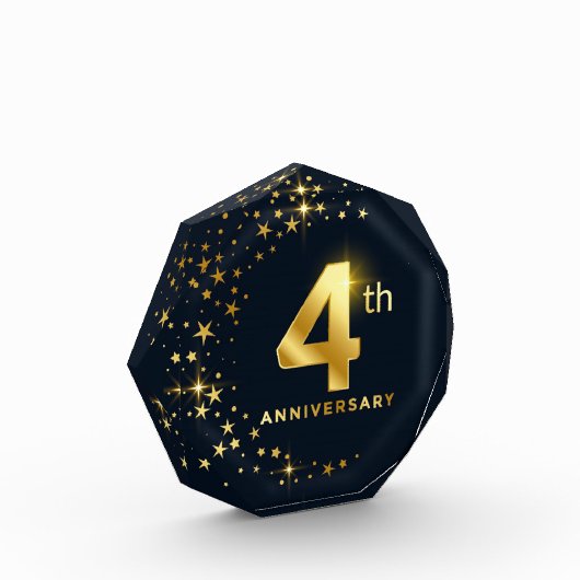 4 jaar Jubileum fotoblok (Links)