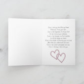 4 jaar Jubileum voor een vrouw Kaart (Binnen)