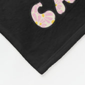 4 jaar kankervrij borstkanker fleece deken (Hoek)