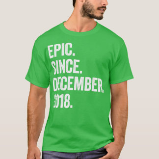 4 jaar Oud december 2018 4e verjaardag3 T-shirt