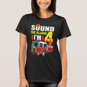 4 jaar oud Het is mijn 4e verjaardag padvinder T-shirt