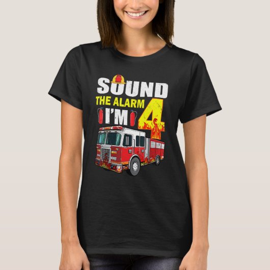 4 jaar oud Het is mijn 4e verjaardag padvinder T-shirt (Voorkant)