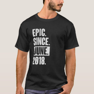 4 jaar oud op 4 september epic sinds juni 2018 t-shirt