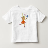 4 jaar oude ballerina kinder shirts (Voorkant)