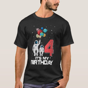 4 jaar oude cadeautjes Het is mijn 4e verjaardag j T-shirt