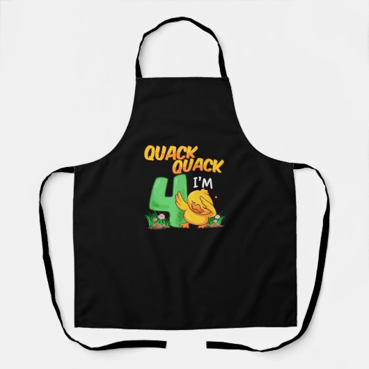 4 jaar oude geschenken jongens meisjes Tiener dabb Schort (Voorkant)