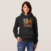 4 jaar oude Kinderen op de vierde dag van de vogel Hoodie (Voorkant volledig)