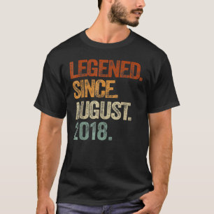 4 jaar oude legenda sinds 4 augustus 2018, vierde t-shirt