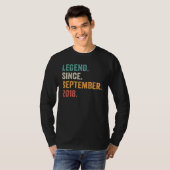 4 jaar oude legering sinds september 2018 4e geboo t-shirt (Voorkant volledig)