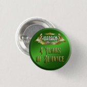 4 jaar pop ronde button 3,2 cm (Voorkant /achterkant)