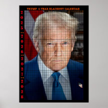 4 JAAR TRUMP BLACK-OUT KALENDER