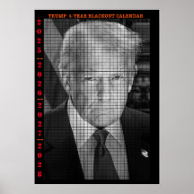 4 JAAR TRUMP BLACKOUT-KALENDER