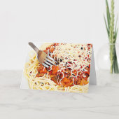4 januari is Nationale Spaghettidag Kaart (Voorkant)