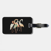 4 Japanse kranen Thunder_Cove Bagagelabel (Achterkant horizontaal)