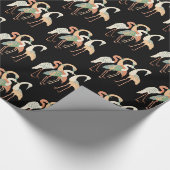 4 Japanse kranen Thunder_Cove Cadeaupapier (Hoek)