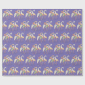 4 Japanse kranen Thunder_Cove Cadeaupapier (Vlak)