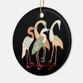 4 Japanse kranen Thunder_Cove Keramisch Ornament (Links)