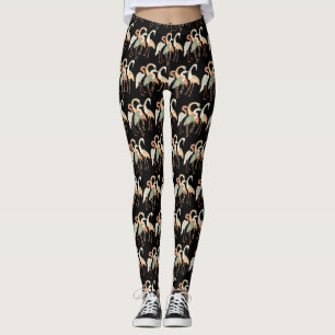 4 Japanse kranen Thunder_Cove Leggings