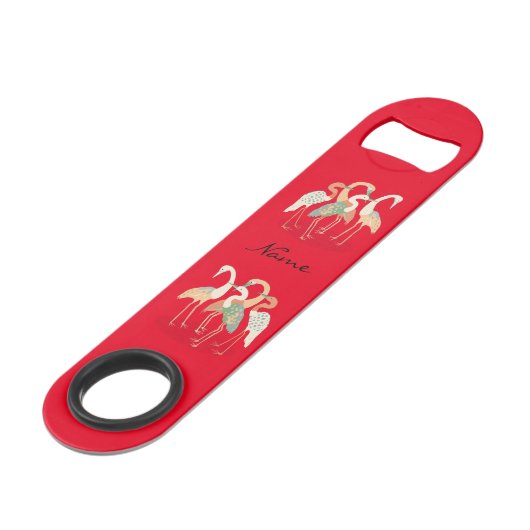 4 Japanse kranen Thunder_Cove Speed Flessenopener (Achterkant Gekanteld)