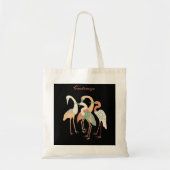 4 Japanse kranen Thunder_Cove Tote Bag (Voorkant)