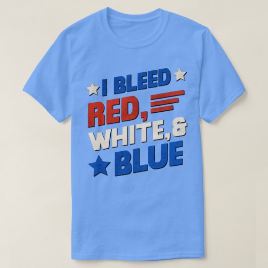 4 juli 16 t-shirt (Design voorkant)