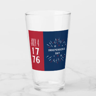 4 juli 1776 Amerika Verenigde Staten Onafhankelijk Glas